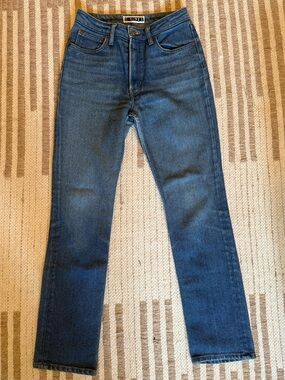 B SIDES Slim Women’s Jeans in Mid Blue Wash